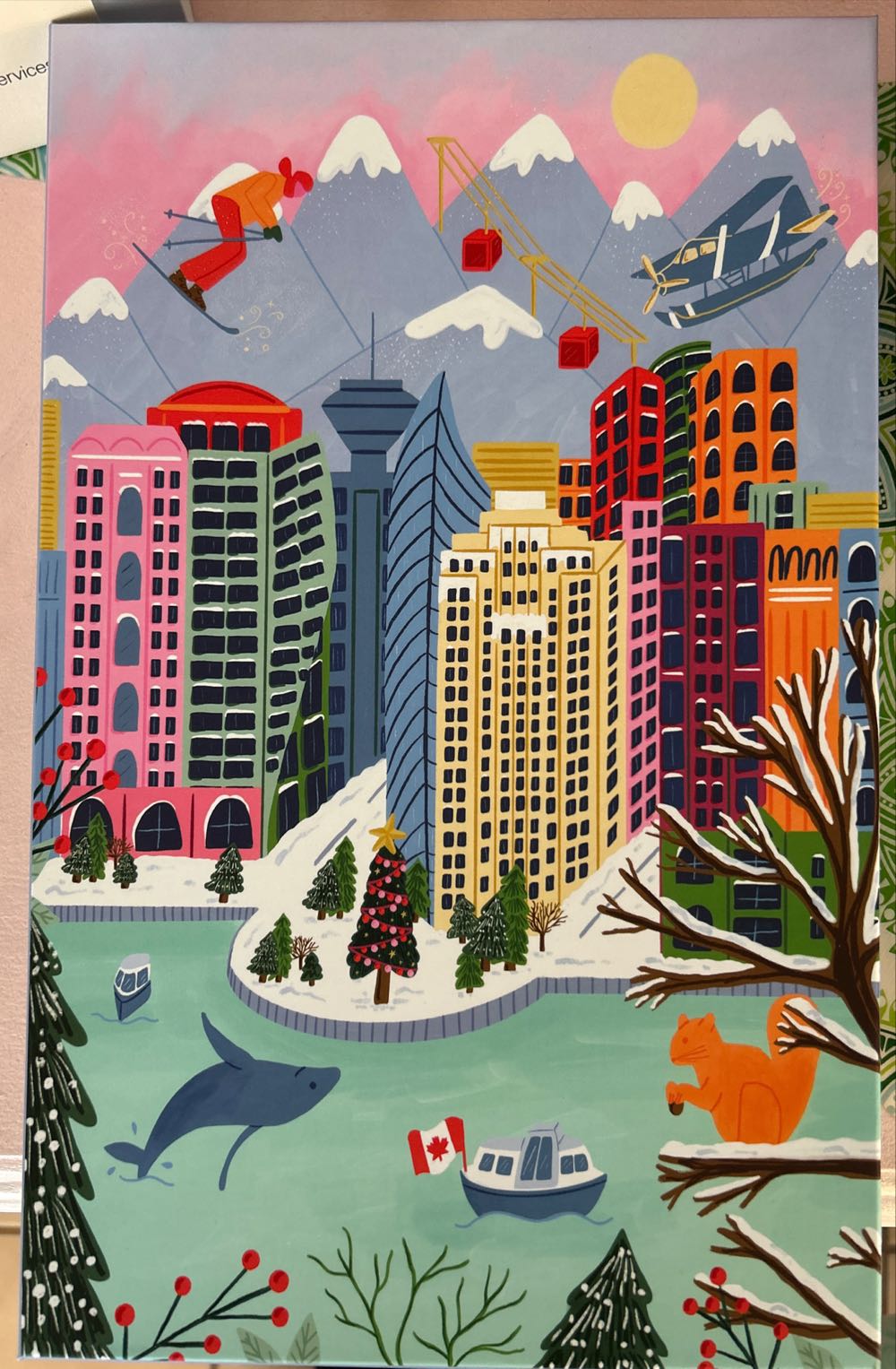 Clementoni Disney Maps Frozen Pieces-puzzle Entertainment For Adults-made In Italy 39784