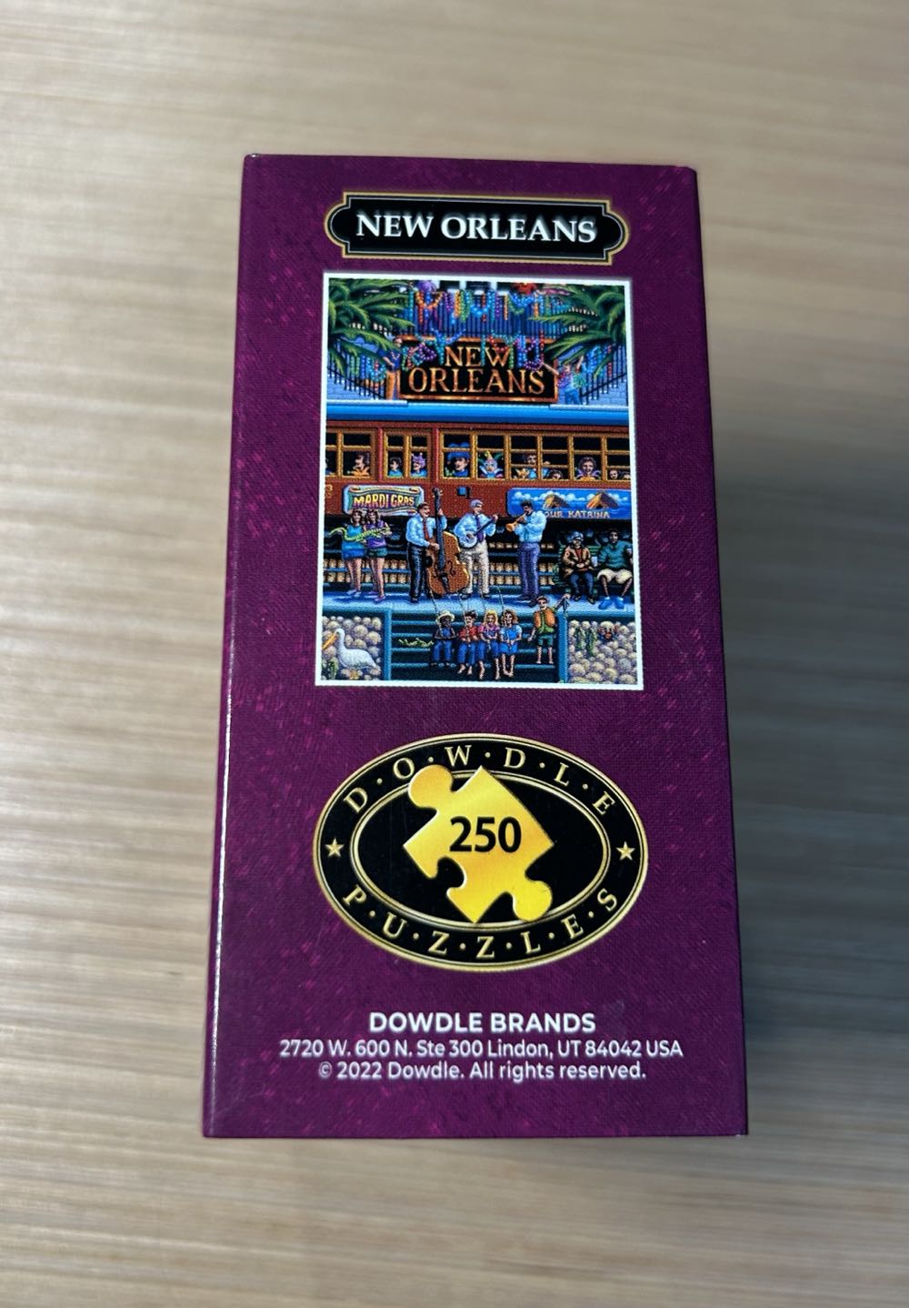 New Orleans Mini Wooden Puzzle -Sell Or Trade - Dowdle puzzle collectible - Main Image 3