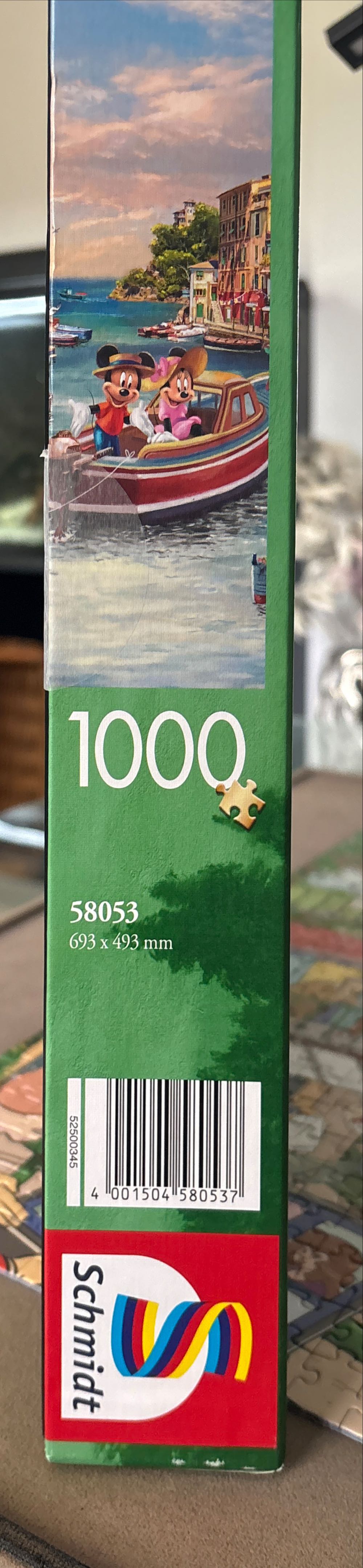 Mickey and Minnie in Italy - Schmidt puzzle collectible [Barcode 4001504580537] - Main Image 2