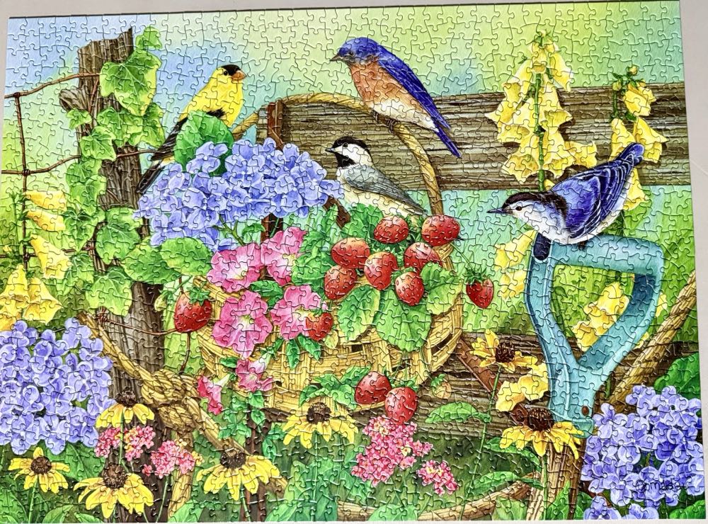 Summer Bliss - Bits And Pieces puzzle collectible - Main Image 2