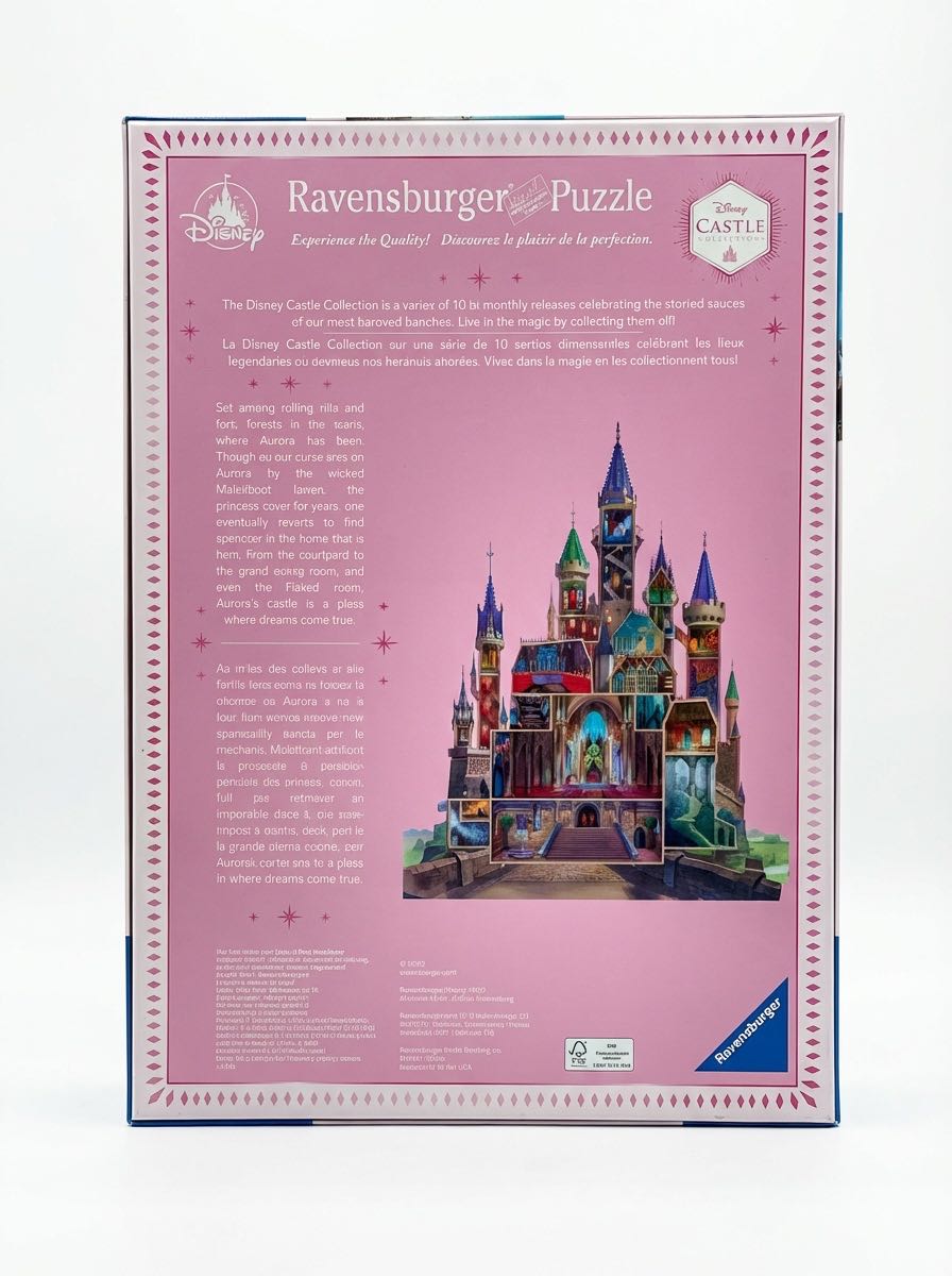 Disney Castle Collection: Aurora - Ravensburger puzzle collectible [Barcode 4005555002666] - Main Image 2