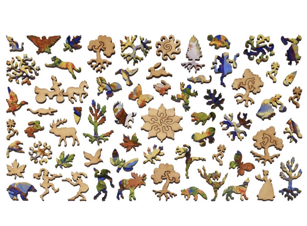 Edge Of The Forest - Liberty Puzzles 🇺🇸 puzzle collectible - Main Image 3