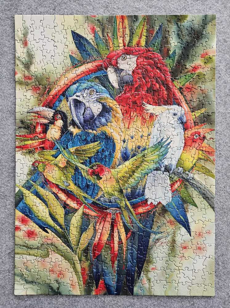 Life’s Many Colors - Master Pieces puzzle collectible [Barcode 705988309731] - Main Image 2