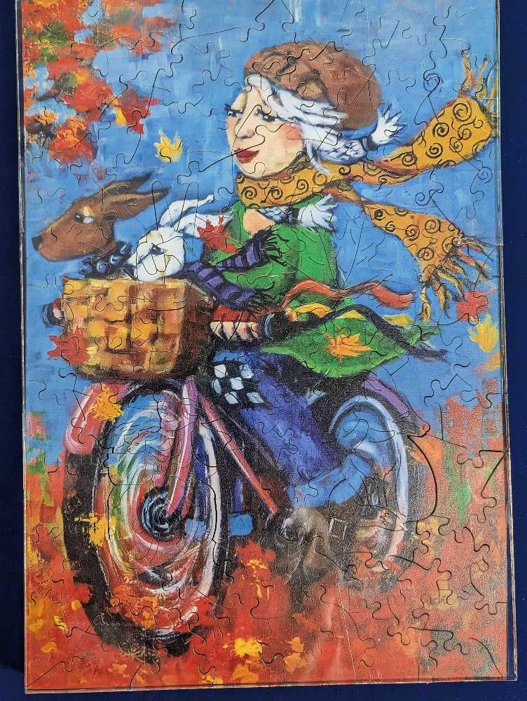 Fall Folly - Victory Wooden Puzzles puzzle collectible - Main Image 2