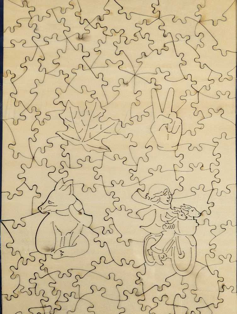 Fall Folly - Victory Wooden Puzzles puzzle collectible - Main Image 3