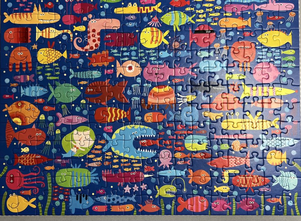 Funny Fish Friends - Ravensberger puzzle collectible [Barcode 4005555043058] - Main Image 2