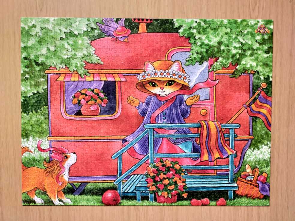 Molly In De Caravan  - Jumbo puzzle collectible [Barcode 8721017606178] - Main Image 2