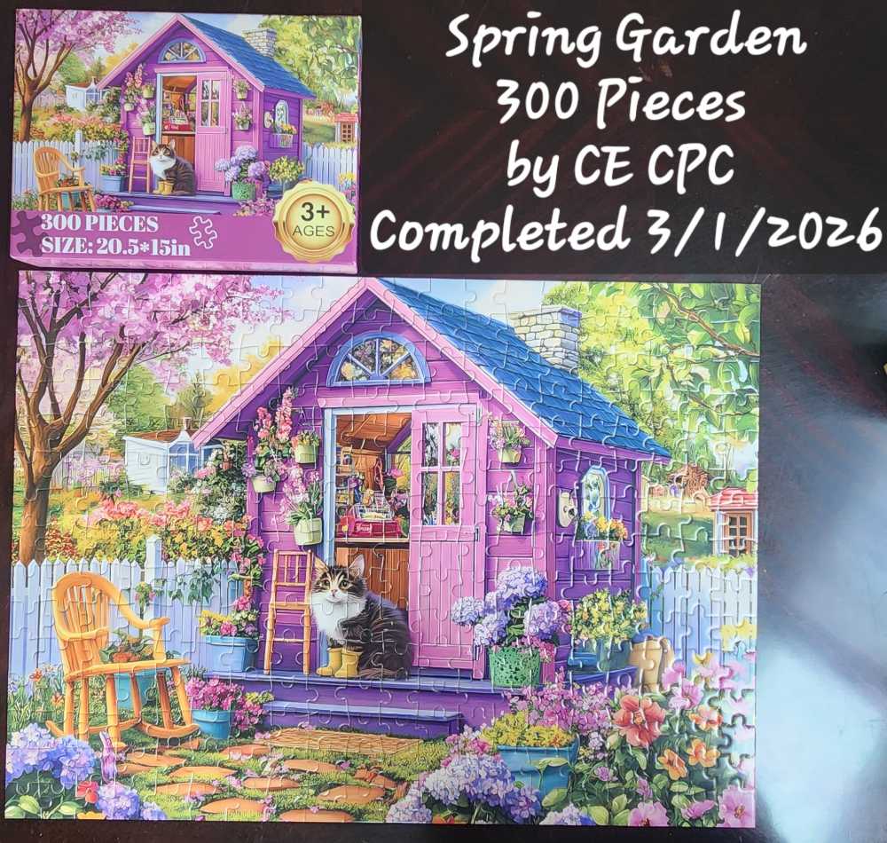 Spring Garden - WSCXSC puzzle collectible - Main Image 2