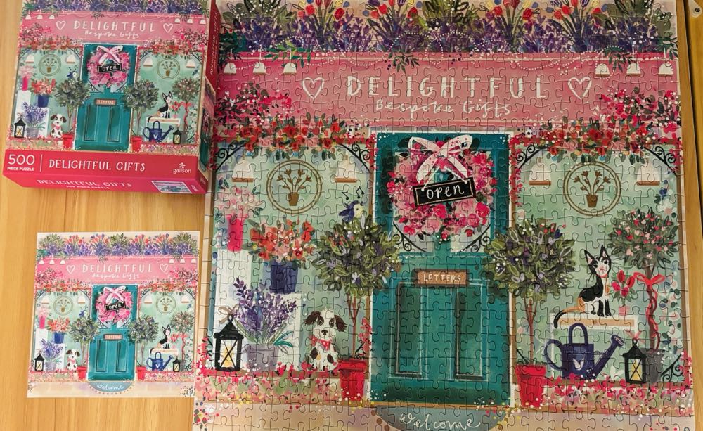 Delightful Gifts - Galison puzzle collectible [Barcode 9780735389793] - Main Image 3