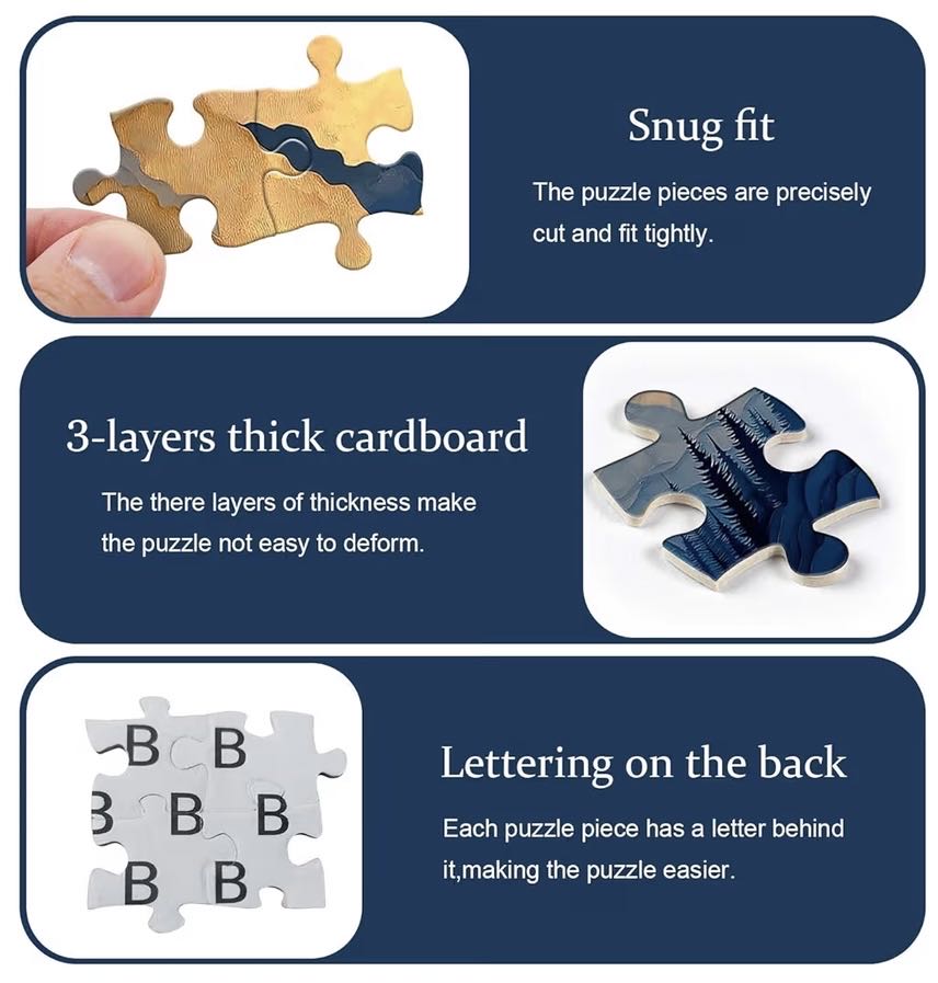 Moonlit Mountain Mirror - Pickforu puzzle collectible - Main Image 3