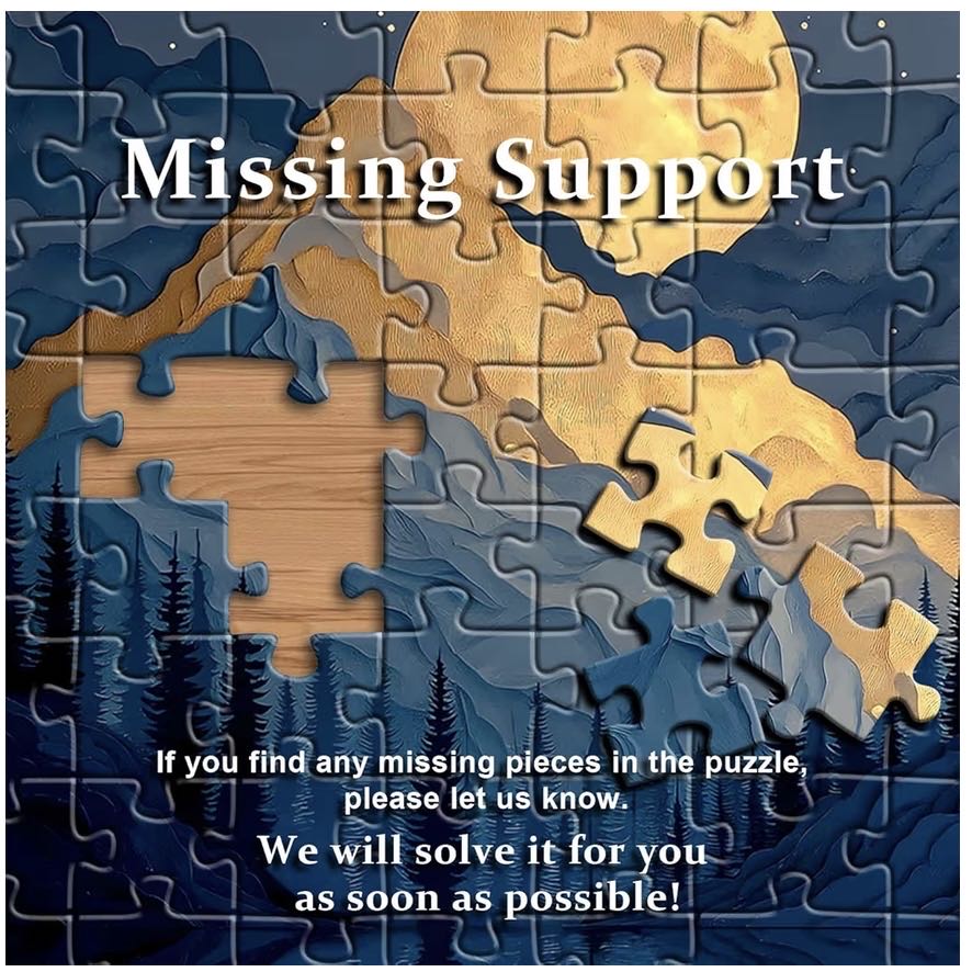 Moonlit Mountain Mirror - Pickforu puzzle collectible - Main Image 4