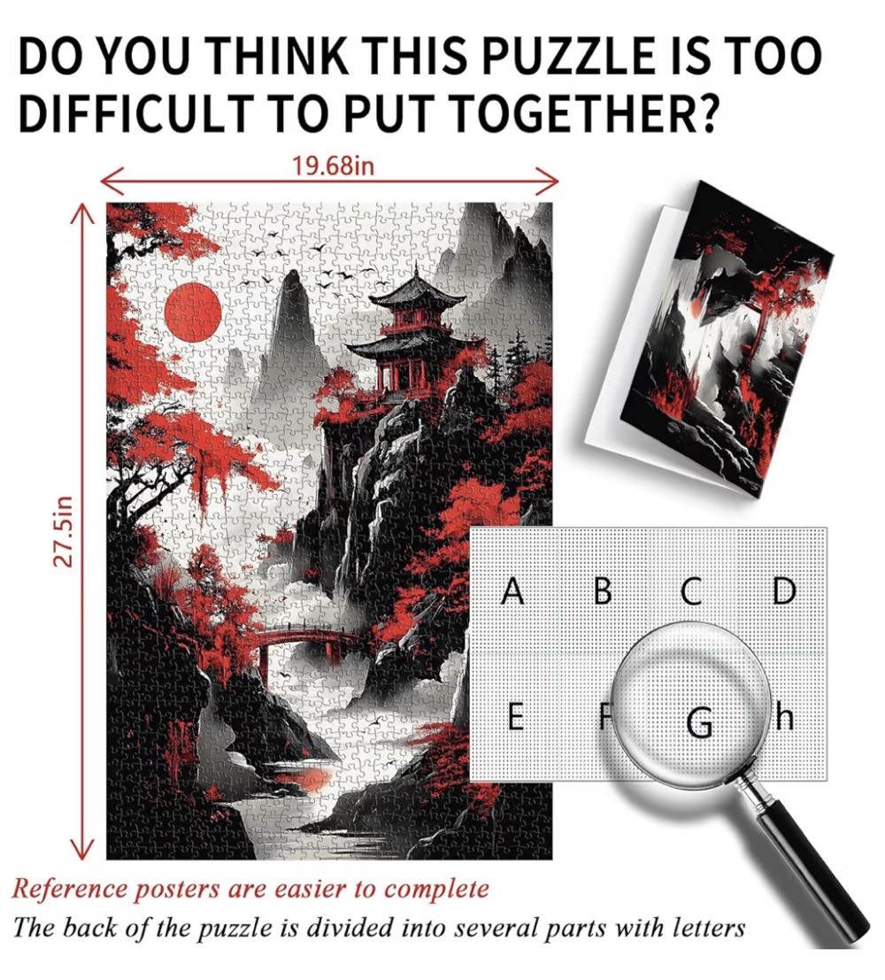 Crimson Temple - Pickforu puzzle collectible - Main Image 3