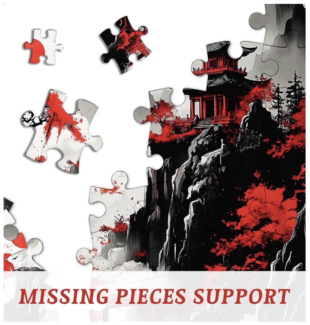 Crimson Temple - Pickforu puzzle collectible - Main Image 4