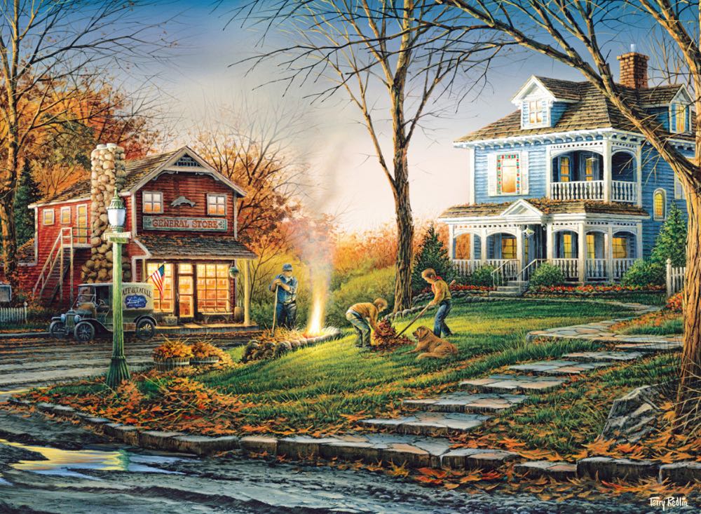 TR : Aroma of Fall 🆕 - Buffalo puzzle collectible [Barcode 079346109289] - Main Image 2