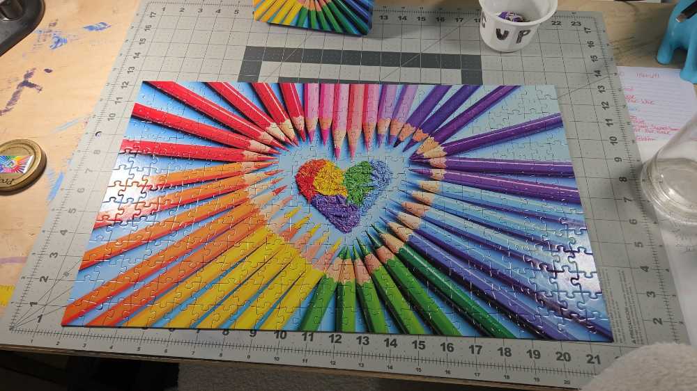 Spectrum Of Love - Puzzlebug / Cra-Z-Art puzzle collectible [Barcode 4895145425438] - Main Image 2