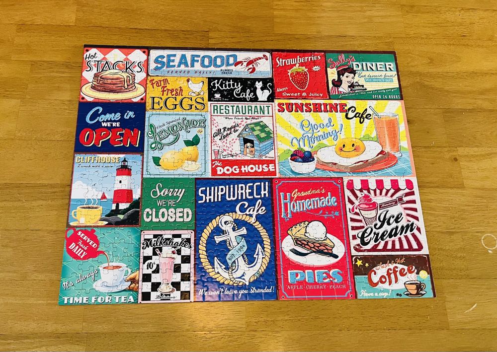 Vintage Signs - Re-marks puzzle collectible [Barcode 681410192358] - Main Image 2