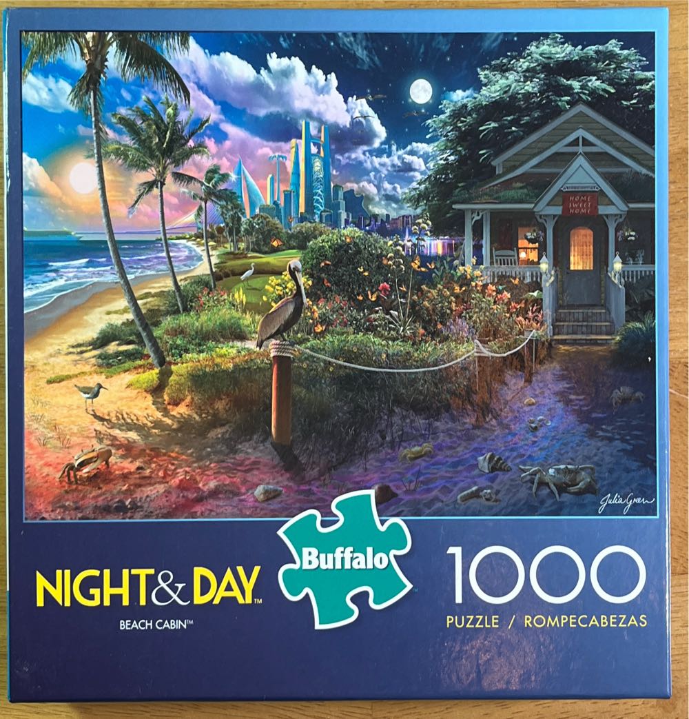 Ravensburger Feel Well & Puzzle: Seaside Window View 100 Piece Puzzle For Adults