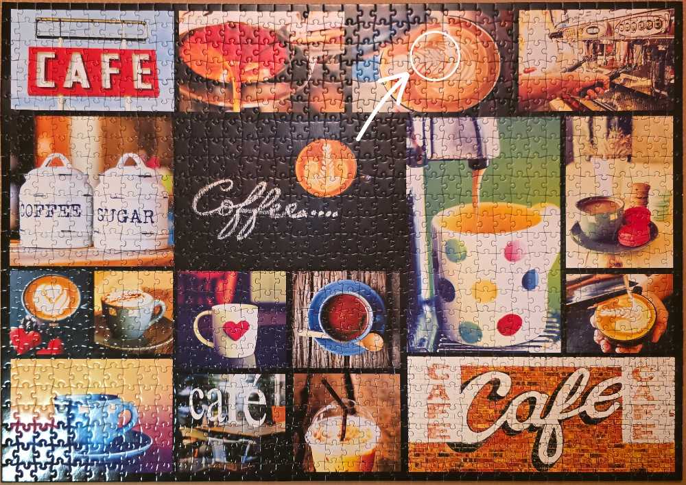 Coffee - Kodak puzzle collectible [Barcode 4895145459679] - Main Image 2