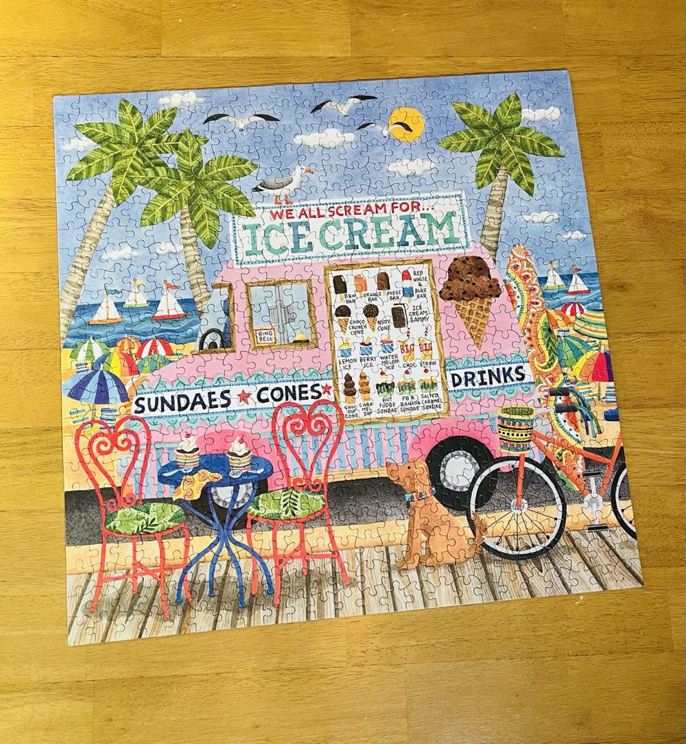 Food Trucks - Ice Cream - Ceaco puzzle collectible [Barcode 021081241472] - Main Image 2