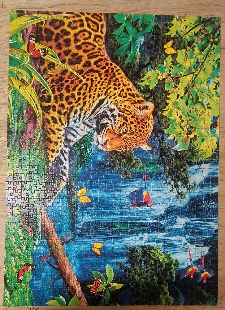 Clementoni Magic 3d Piece Jigsaw Puzzle Amazon Rain Forest Nib Cheetah  puzzle collectible [Barcode 8005125392841] - Main Image 2
