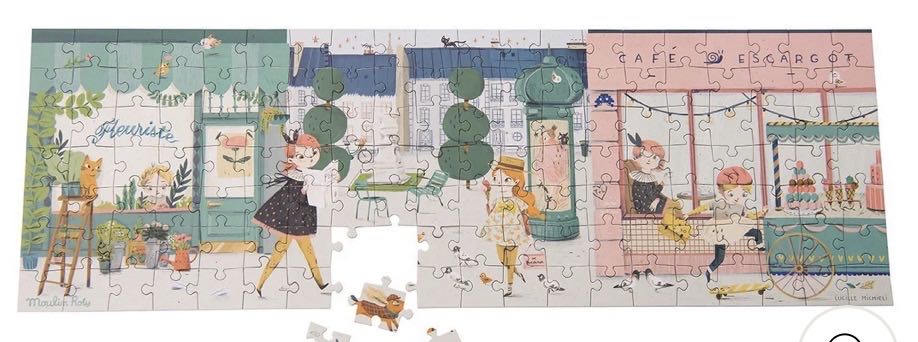 Les Parisienne - Moulin Roty puzzle collectible [Barcode 3575676425411] - Main Image 2