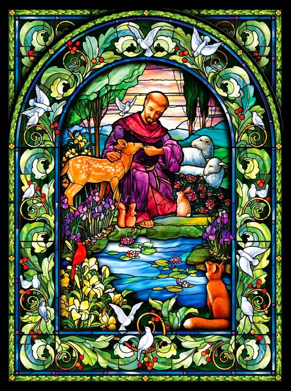 St. Francis (UV) - SunsOut puzzle collectible - Main Image 2