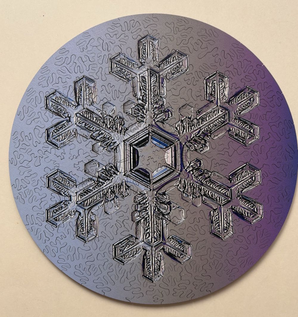 Snowflake Puzzle - Nervous System puzzle collectible - Main Image 2