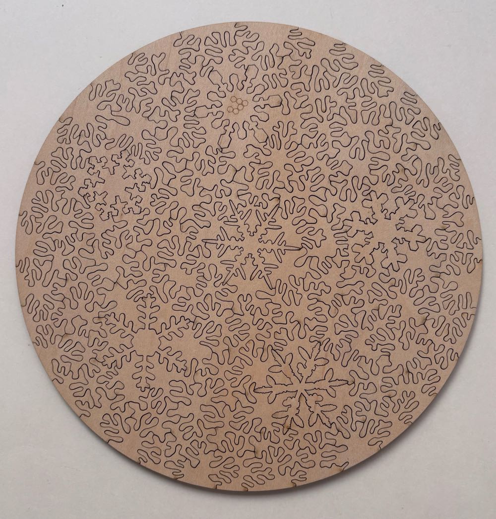 Snowflake Puzzle - Nervous System puzzle collectible - Main Image 3