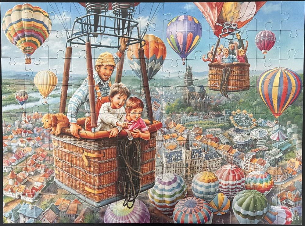 Martine’s Balloon Ride - Ravensburger puzzle collectible [Barcode 4005556107810] - Main Image 2