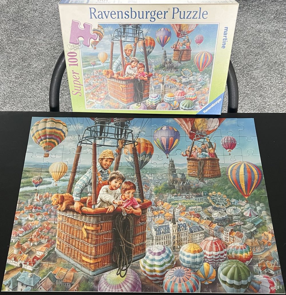 Martine’s Balloon Ride - Ravensburger puzzle collectible [Barcode 4005556107810] - Main Image 3