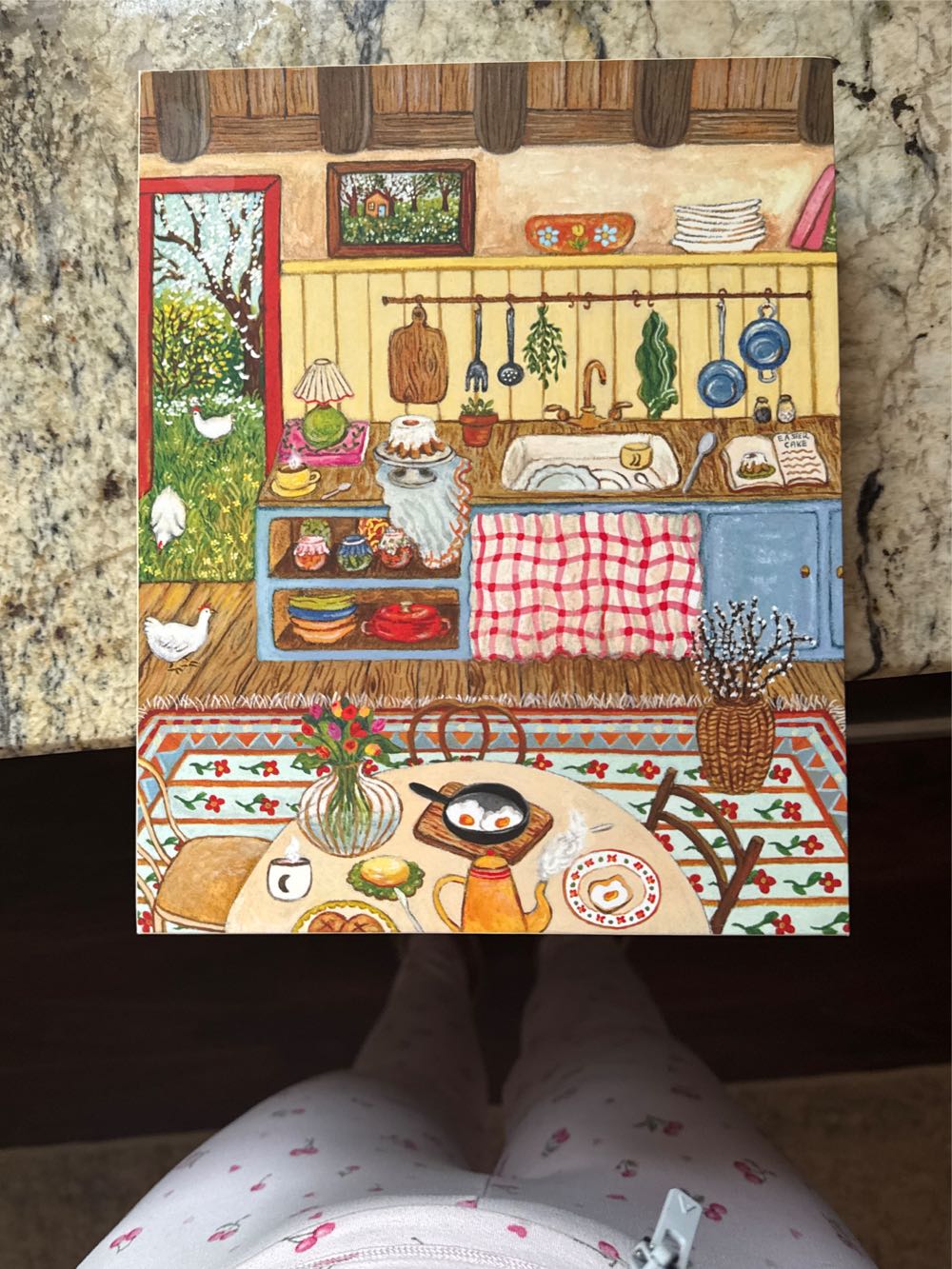 The Fuzzy Puzzle-Barn Animals