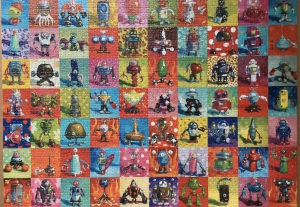 Robots RARE 🟦🇨🇦 - Heye Puzzle puzzle collectible [Barcode 04001689295769] - Main Image 3