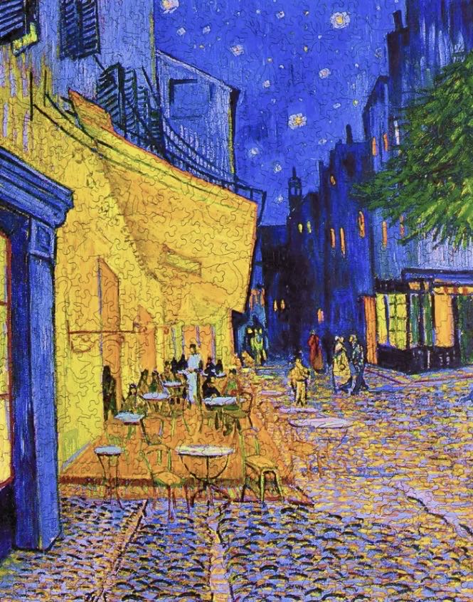 Cafe Terrace On The Place Du Forum  puzzle collectible - Main Image 2