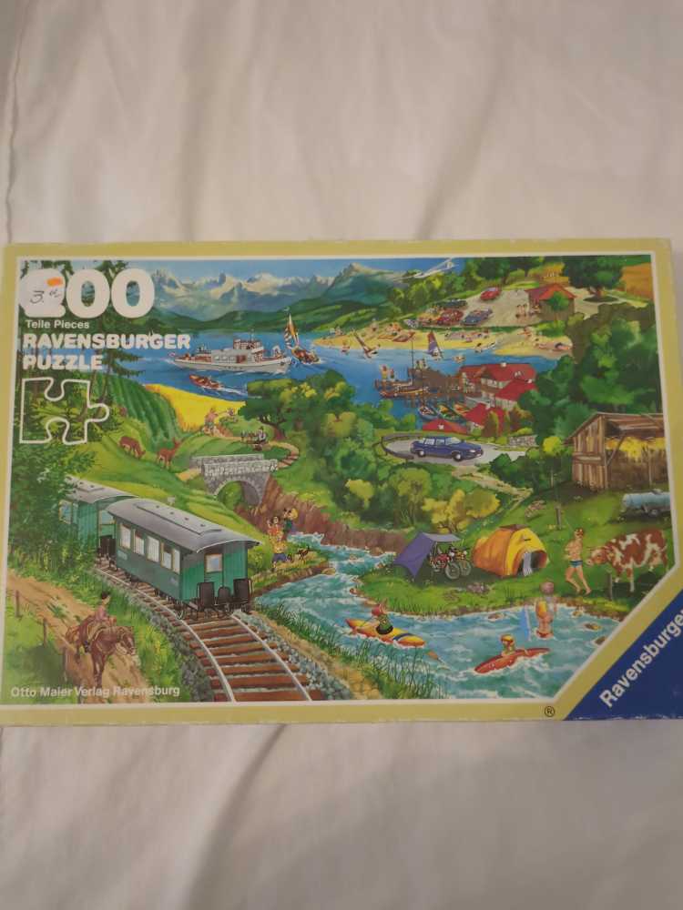 Sunny Sunday - Ravenburger puzzle collectible [Barcode 4005556121373] - Main Image 2