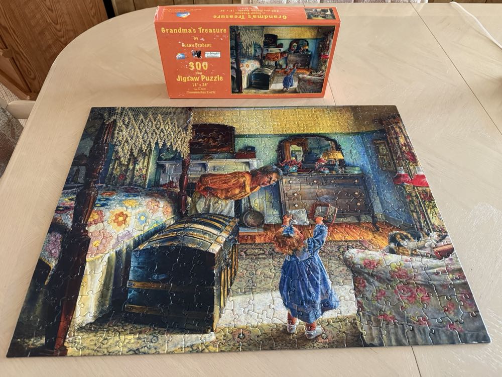 Grandma’s Treasure - SunsOut puzzle collectible [Barcode 796780442511] - Main Image 3