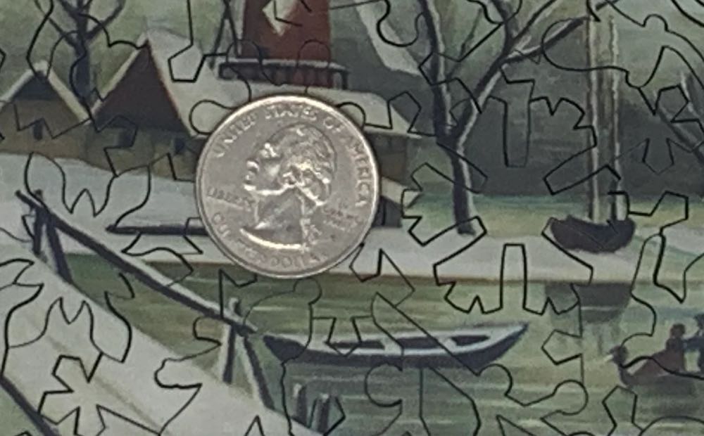 L’hiver (Winter) By Henri Rousseau - Nautilus Puzzles puzzle collectible - Main Image 6