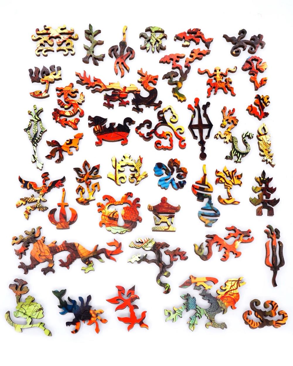 Dragon Lanterns - Nautilus Puzzles puzzle collectible - Main Image 5