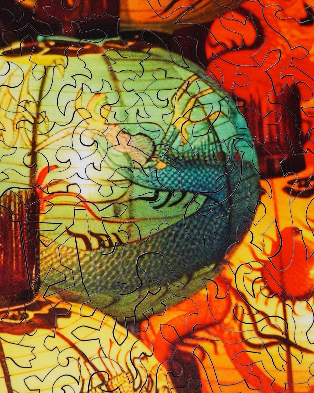 Dragon Lanterns - Nautilus Puzzles puzzle collectible - Main Image 7