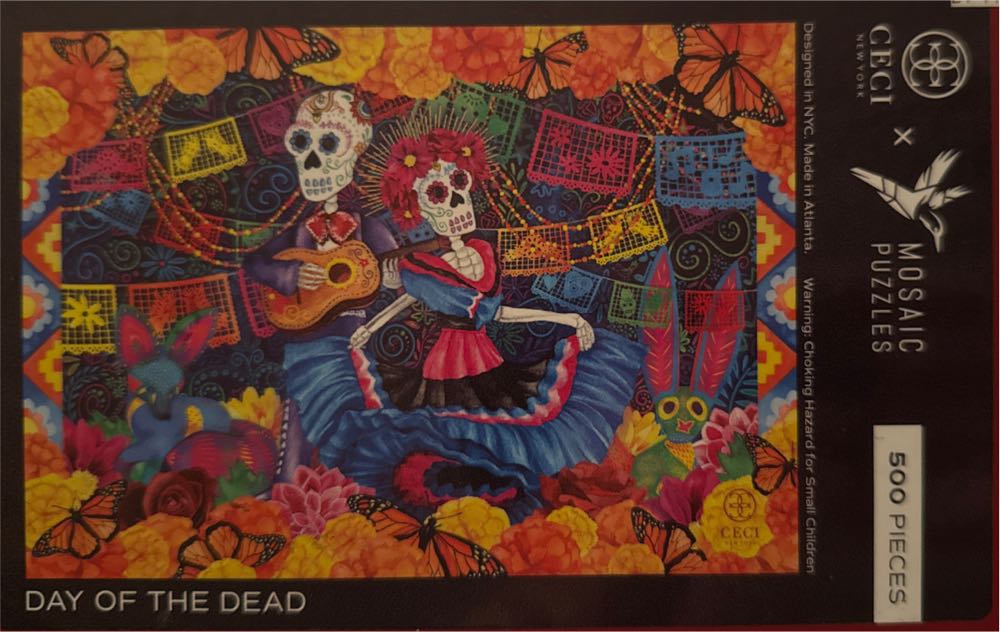 Day Of The Dead  - Mosaic Puzzles 🇺🇸 puzzle collectible - Main Image 3