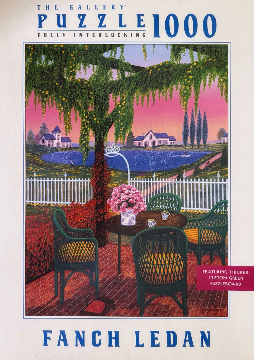 L’etang Bleu - Milton Bradley (Vintage) puzzle collectible - Main Image 2