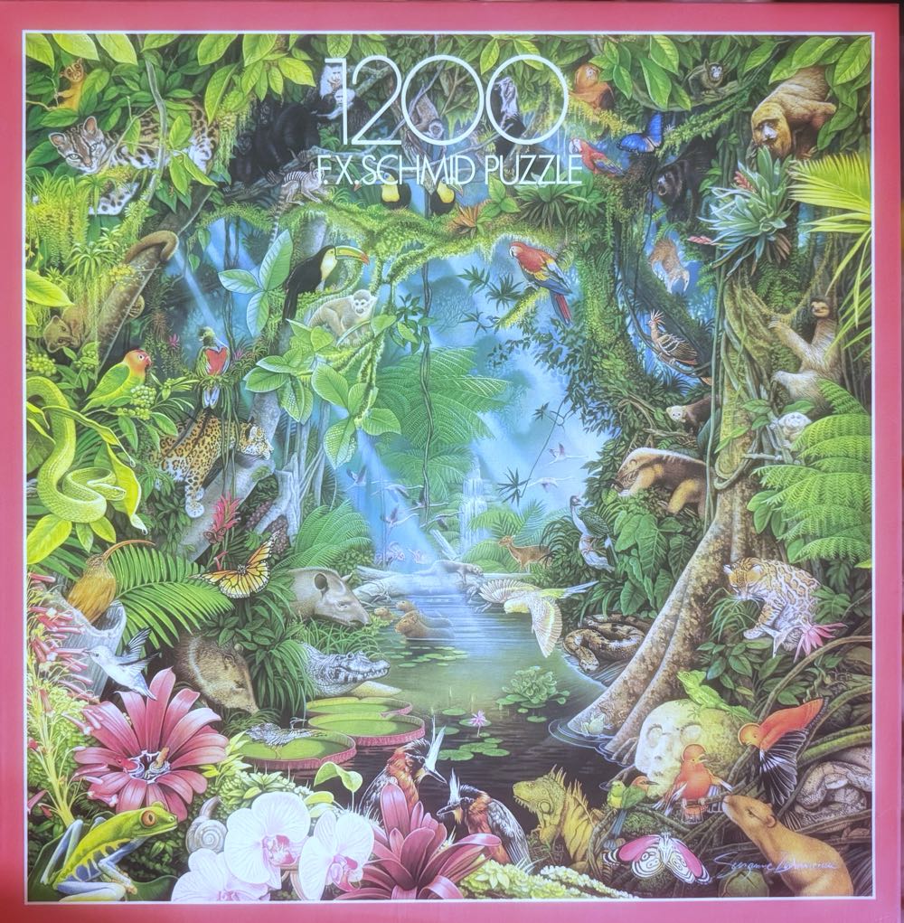Tropical Rainforest of Americas - F.X. Schmid puzzle collectible [Barcode 4004618983485] - Main Image 2