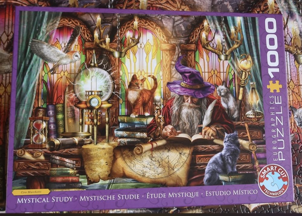 Mystical Study - EuroGraphics puzzle collectible [Barcode 0628136560344] - Main Image 4