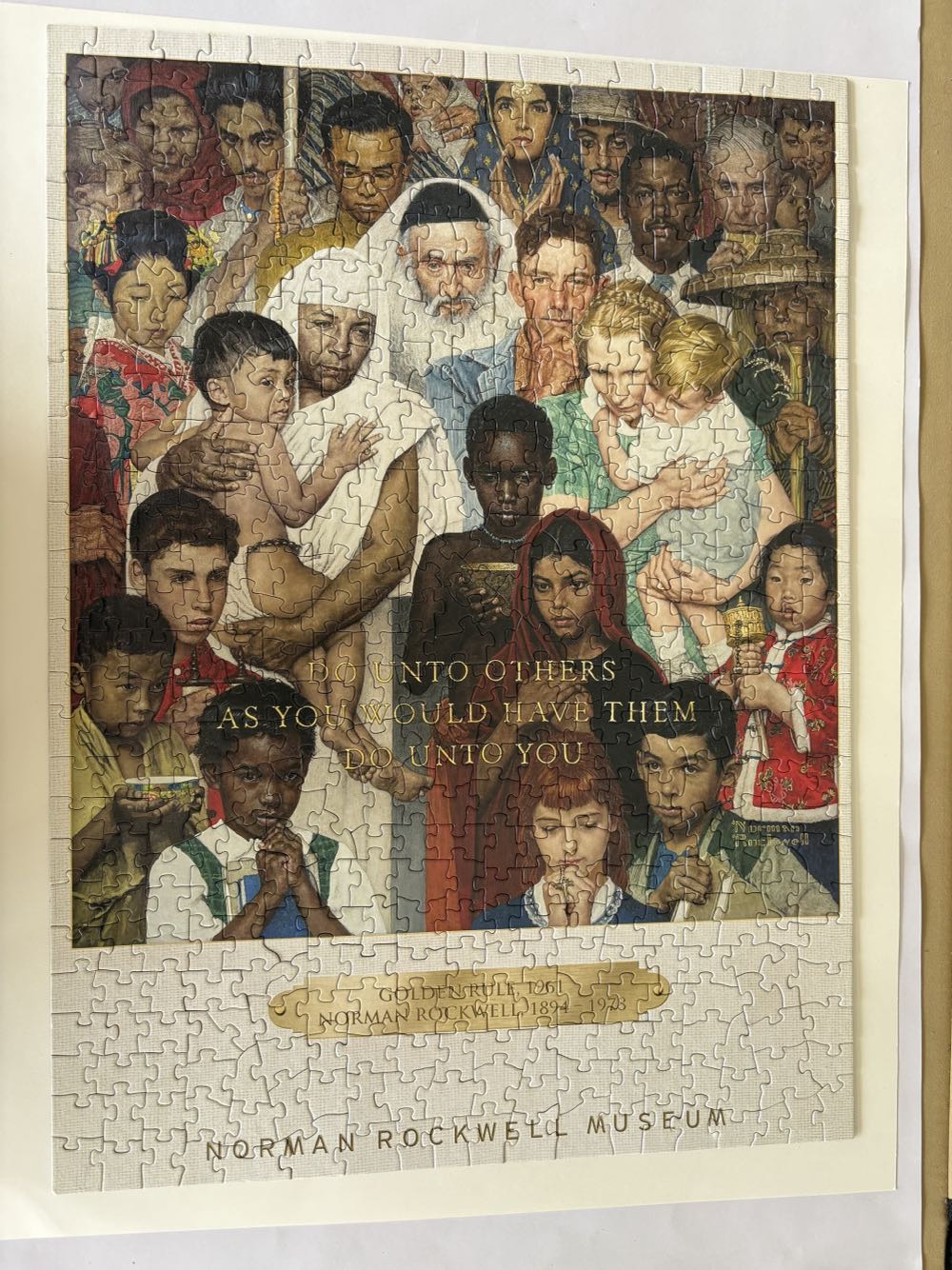 Golden Rule  puzzle collectible - Main Image 2