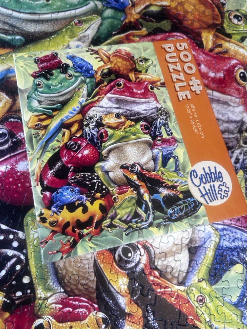 Cobble Hill Piece Puzzle Hilltop Farm Sample Poster Included