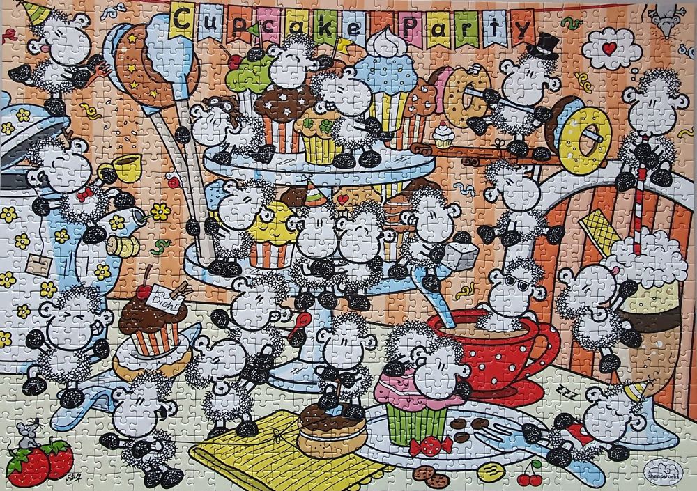 Sheepworld: Cupcakes - Ravensburger puzzle collectible [Barcode 04005556196104] - Main Image 3