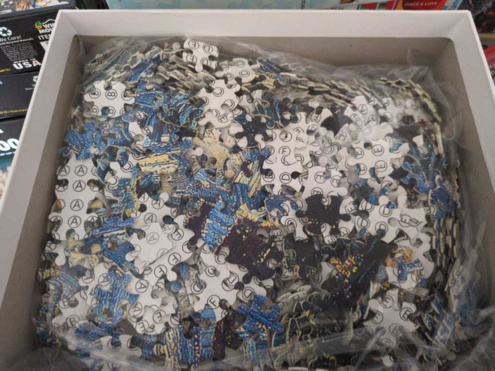 Space And Starry Night - Homofy puzzle collectible - Main Image 2