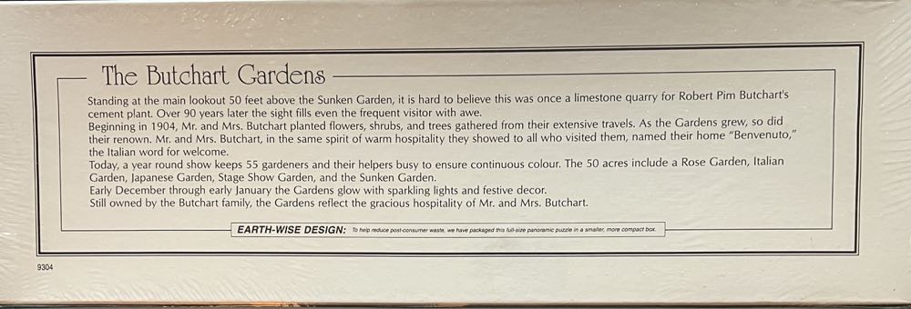 Butchart Gardens, The - Impact puzzle collectible [Barcode 045622934883] - Main Image 2