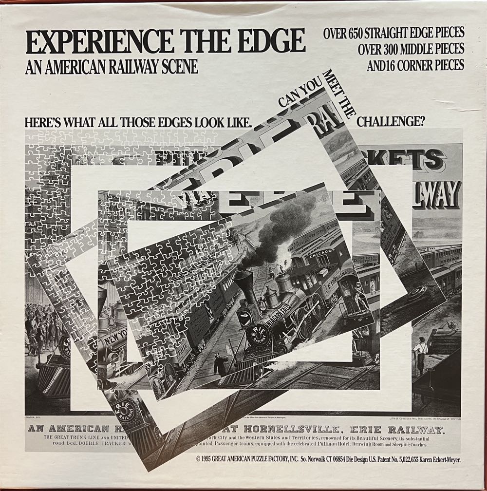 American Railway Scene - Great American Puzzle Factory puzzle collectible - Main Image 2