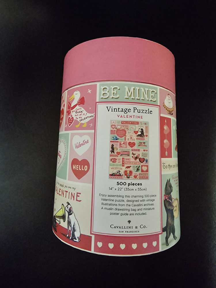 Valentine - Cavalinni & Co puzzle collectible [Barcode 002448044585] - Main Image 2