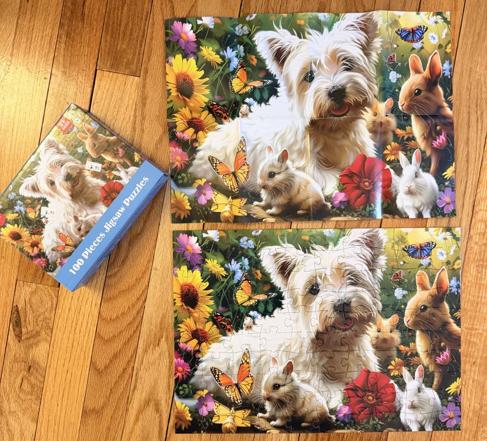 100 Pieces Jigsaw Puzzles  puzzle collectible - Main Image 2